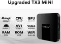 TX3 Mini Smart TV Box Android 11.0, 4K UHD HDR10, H.265, Amlogic S-905, WiFi IPTV Set-Top Box, 2GB RAM 16GB Storage, Streaming & Multimedia Box, Android TV Box for 4K Smart TV, IPTV, H.265 Video Playback, Amlogic S-905 Processor. 