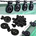 50Pcs Shade Cloth Clips Shade Fabric Clamps Grommets For Net Mesh Cover Sunblock Fabric In Garden Backyard Greenhouse Fixer. 