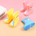 Fufu shop kids rain shoes cute fashion unicorn boots non-slip sole shoes. 