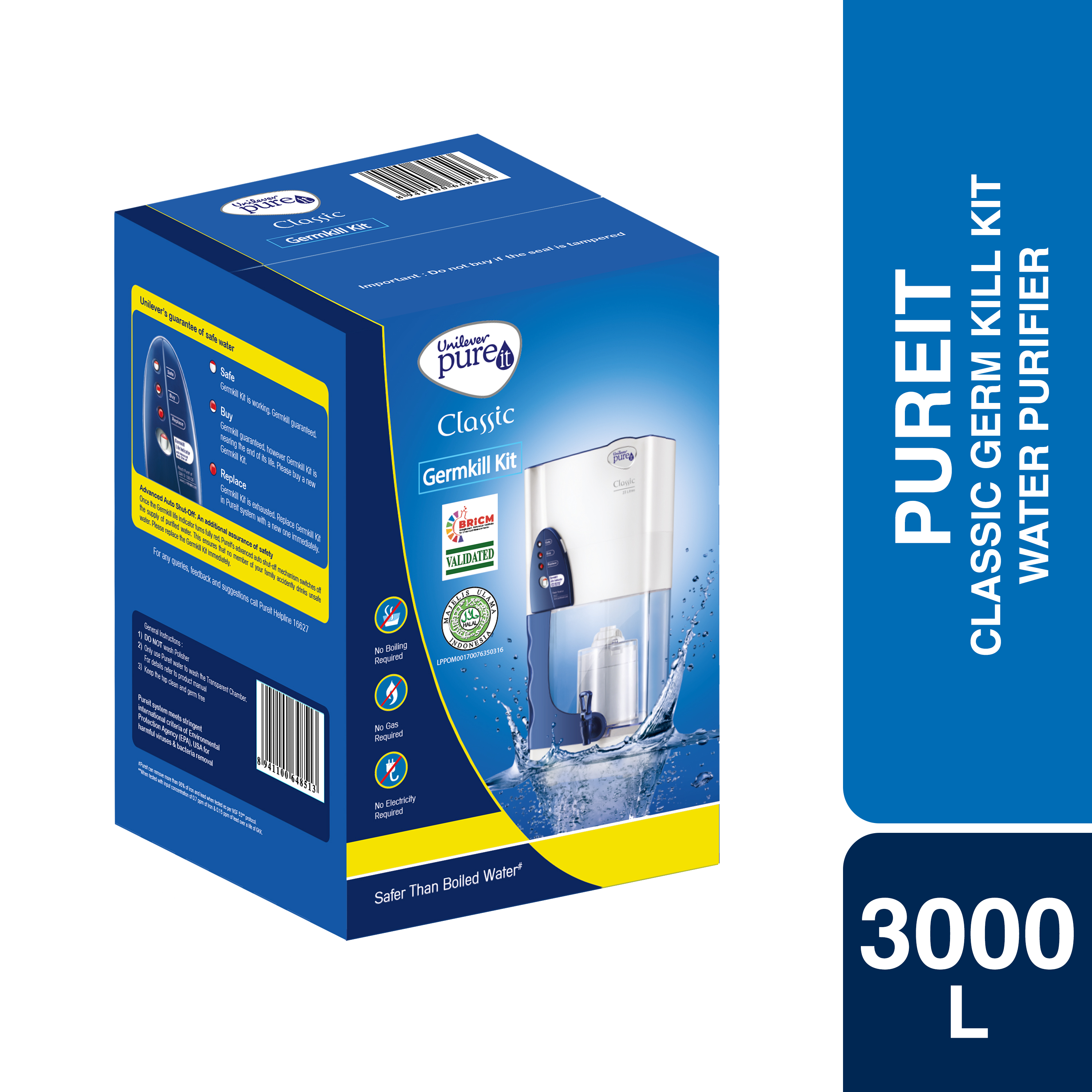 Pureit Classic Germ Kill Kit 3000ltr