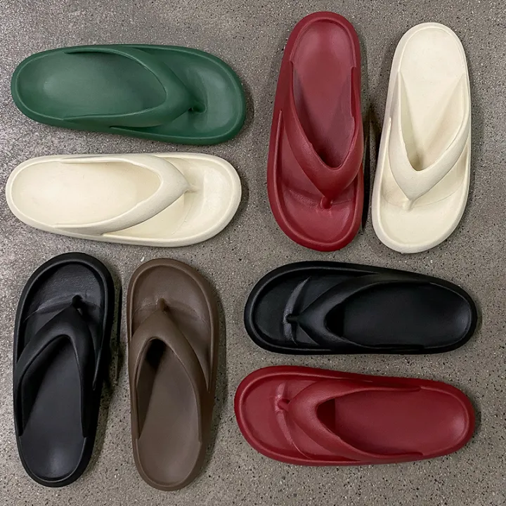 Women's%20Classy%20Flip-Flops%20for%20Women,%20Summer%20Flip-Flops%20for%20Beach%20Couples,%20New%20Thick-Soled%20Outer%20Wear%20Sandals%20for%20Men,%20Bathroom%20Bathing%20Non-Slip%20Slippers%20-%20Image%204