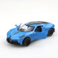 Simulated alloy car sports car model with adjustable door decorations for boys as exquisite gifts. 