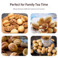 Electric Walnut Cake Waffle Maker With Nuts 12 Holes Cooking Kitchen Biscuits Making for Baking Business Nuts Waffle.