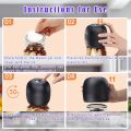 Kitchen Min Mason Jar Vacuum Sealer Kit Pump Machine Electric Automatic Jar Sealer Set for Food Preservation with Mason Jar Lids.