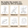 Baby Stroller Mosquito Net Cart Insect Netting Stroller Cover Newbron Baby Outdoor Kids Ventilate Mesh Cart Stroller Accessories.