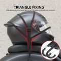 Motorcycle Back Seat Helmet Strips Elastic Rope Motorcycle Helmet Fixed Strap Adjustment Fix Rope Goods Strap 60cm/90cm. 