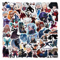 60Pcs  Cartoon Devil May Cry Stickers DIY Stickers Scrapbooking Phone Luggage Skateboard Waterproof Graffiti Decals. 