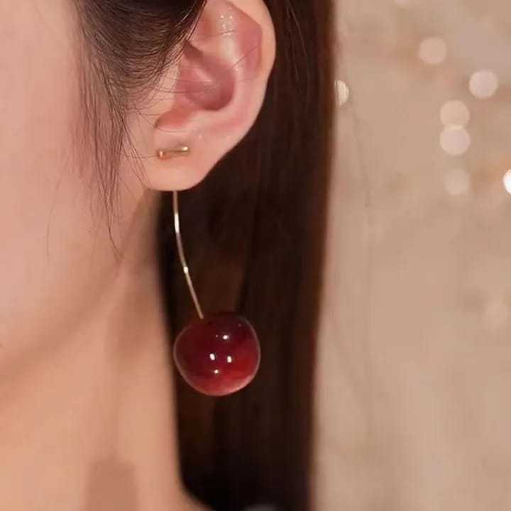 Antic%20Earring%20Cherry%20Shap%20Drop%20Earring%20-%20Image%205