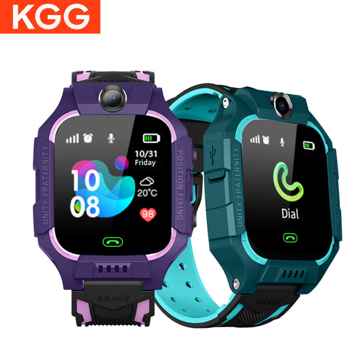 KGG Q19 Kids Smart Watch 2g Sim Card Smartwatch for Children Sos Call ...