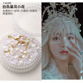 1 Box Eyes Face Makeup Patch Butterfly Diamond Facial Decoration Pearl Adhesive Rhinestone Glitter Sequin DIY Nail Art Decor. 