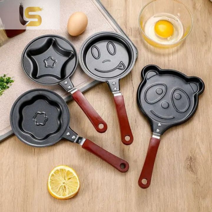 Non-stick fry pan surface with fine craftsmanship. Small size and light weight, easy to carry and use.
