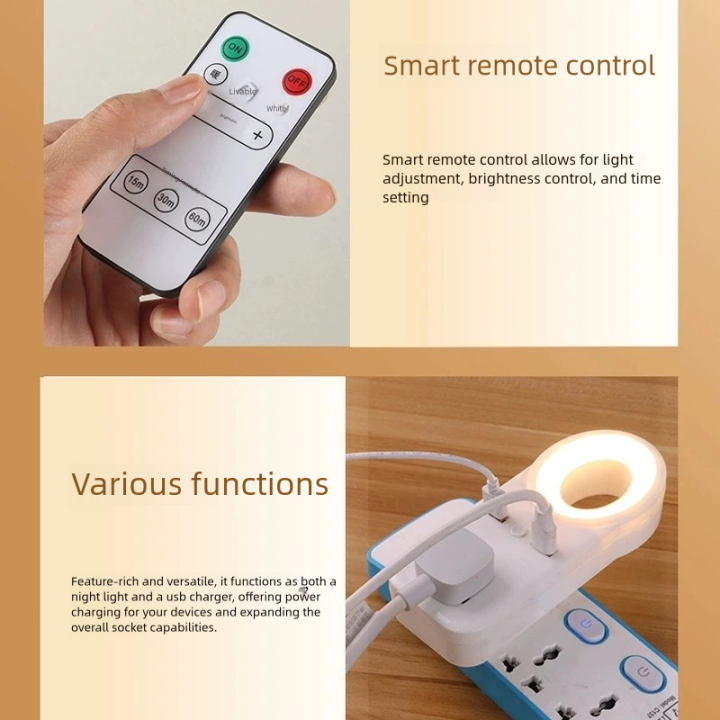 New%20LED%20Night%20Light%20Smart%20Remote%20Control%20Night%20Sensor%20Round%20Plug%20in%20With%20USB%20Bedroom%20Home%20Night%20Lamp%20-%20Image%202
