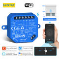 Wireless Roller Shutter Blinds Switch for Tubular Motors Percentage Progress Tuya Smart Life App Remote Control  Assistant. 