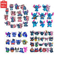 MESUCA 8-22Pcs Disney Stitch Shoe Charms Cartoon DIY Shoes Accessories For Clogs Sandals Decorations  X-mas Gifts. 