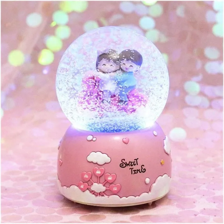 Romantic%20Couple%20Crystal%20Snow%20Globes%20Glass%20Music%20Box%20snowball%20Home%20Office%20-%20Image%202