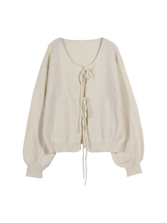 Women's%20commuter%20casual%20loose%20solid-coloured%20jumper%20V-neck%20autumn%20and%20winter%20cardigan%20with%202025%20autumn%20and%20winter%20new%20-%20Image%203