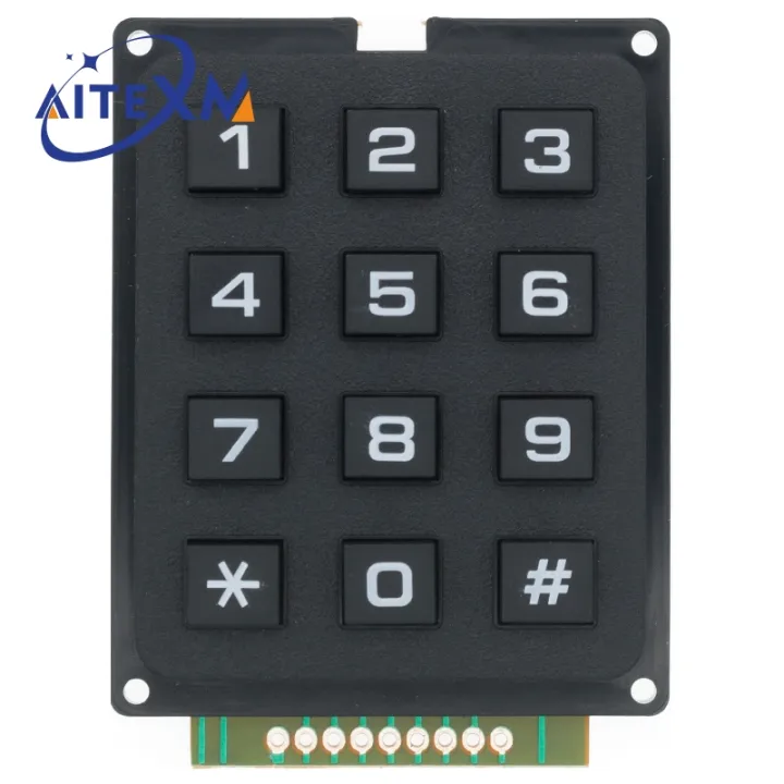 3*4%204*4%20Matrix%20Switch%20Keyboard%20Keypad%20Array%20Module%20ABS%20Plastic%20Keys%204x4%203x4%2012%2016%20Key%20Button%20Membrane%20Switch%20DIY%20Kit%20for%20Arduino%20-%20Image%203