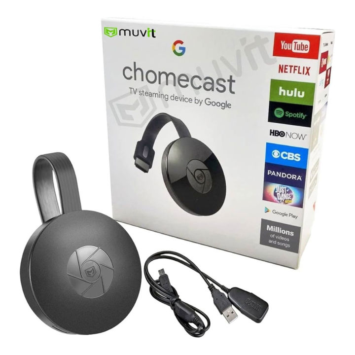 Google Chromecast for Mirror Screen TV Stick Dongle, Chrome Cast Wireless Display Dongle, Mirrror Screen HDMI Stick, Screen Mirroring Device, Smart TV Streaming Media Player, Wireless TV Adapter, 4K HDMI Dongle, Airplay, DLNA, WiFi Display Dongle