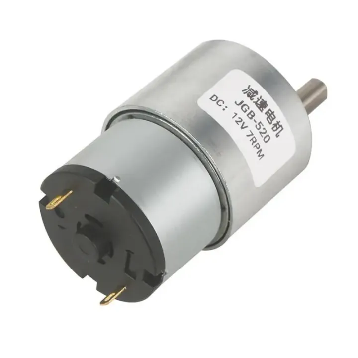 JGB37-520%20DC%206V/12V/24V%20High%20Torque%20Gear%20Motor%20All%20Metal%20Gear%20Box%20Electric%20Motor%207/12/22/35/45/66/107/200/320/600/960RPM%20-%20Image%206
