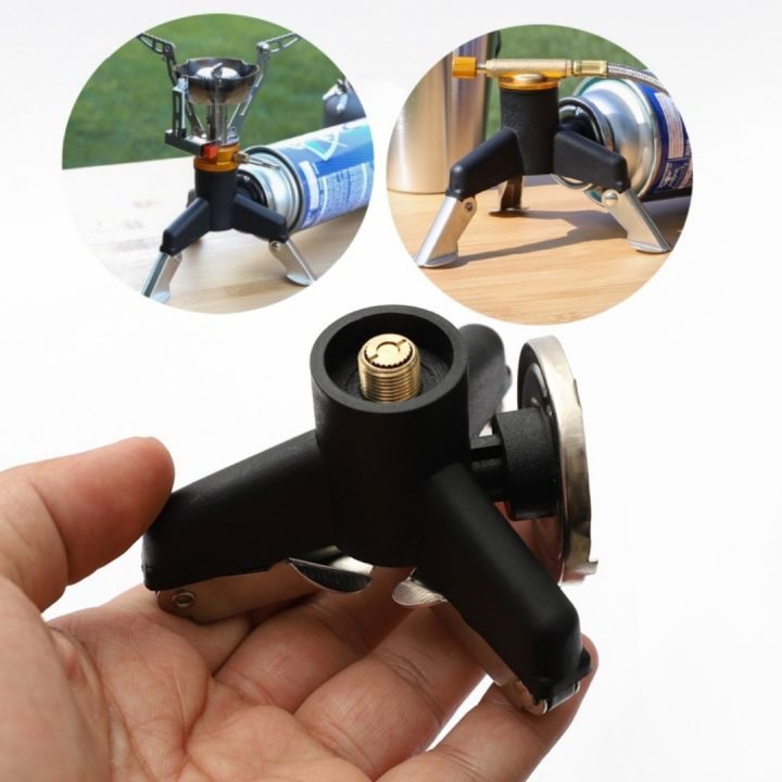 Camping%20Gas%20Stove%20Adapter%20Connector%20Portable%20Folding%20Tank%20Tripod%20Stand%20Stainless%20Steel%20Outdoor%20Hiking%20Backpacking%20Cooking%20Gear%20-%20Image%203