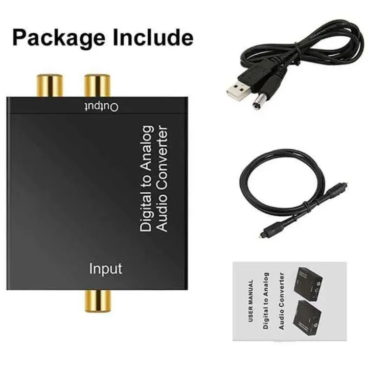 DAC%20Digital%20Audio%20Converter%20Optical%20SPDIF%20Toslink%20Coaxial%20To%203.5mm%20AUX%20L/R%20RCA%20Analog%20Output,%20Headphone%20Amplifier%20Decoder%20for%20TV%20-%20Image%205