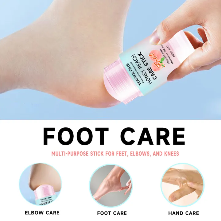 Honey%20Peach%20Foot%20Care%20cream%20-%2072H%20Moisturizing%20&%20Crack%20Repair,%20Natural%20Anti-Odor%20Formula,%20Portable%20Heel%20Balm%20for%20Dry/Calloused%20freshfeet%20-%20Image%206