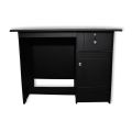 MDF black colour writing table. 
