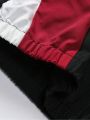 Men's Color-Blocked Jacket, lightweight, Casual, Travel, Windproof and Wear-Resistant, High-Quality Fabric, Boyfriend .