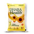 Dhara Health Refined Sunflower Oil, 1Ltr- Pack of 10 (1Box). 