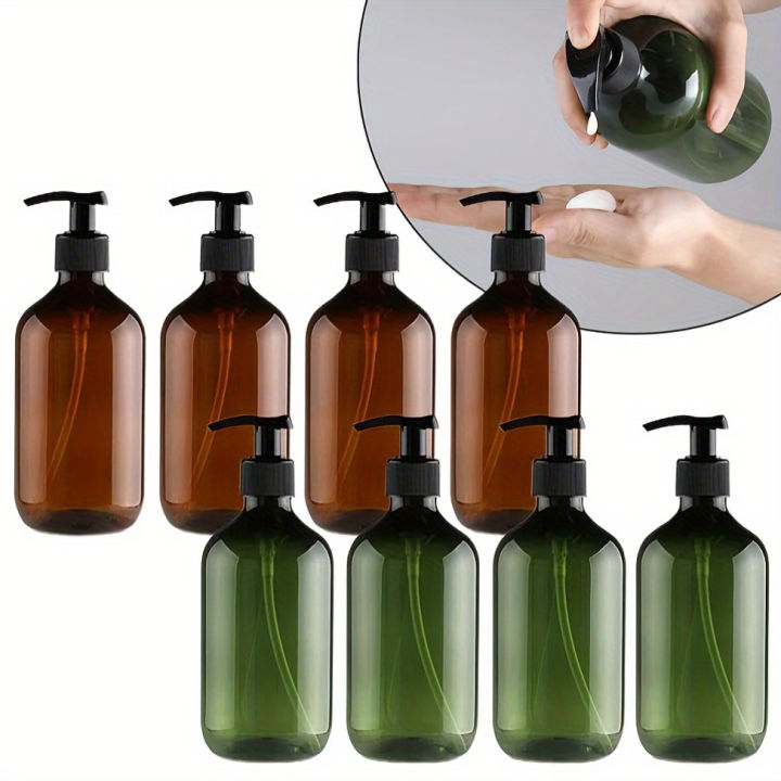 4PCS%20300ml%20Bathroom%20Soap%20Dispenser%20Reusable%20Hand%20Pump%20Dispenser%20Bottle%20Bathroom%20Shower%20Gel%20Shampoo%20Refillable%20Bottle%20Container%20-%20Image%205