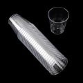 Reusable Transprent Plastic Disposable Dessert Cups Round Pudding Boxes Cupcake Muffin Cup Mould Kitchen Drinks Tools 50/90ml.