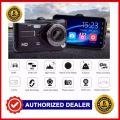 Car Dash Camera 1080P 4" Full HD Touch Screen Front&Rear Camera 140 degree Wide Angle Dashcam with Night Vision. 