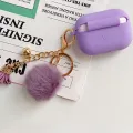 Fashion Solid Color Plush Earphone Case For Apple Airpods Pro 2 3 1 Cover Silicone Headphone Charging Cases For Airpod 3 Funda. 