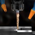 CNC 3D Carving Bits Solid Carbide Tapered Ball Nose End Mill Tapered Ball Nose Spiral Engraving Router Bits Endmill.