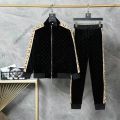 Cashmere Velvet Designer Tracksuit Men. 