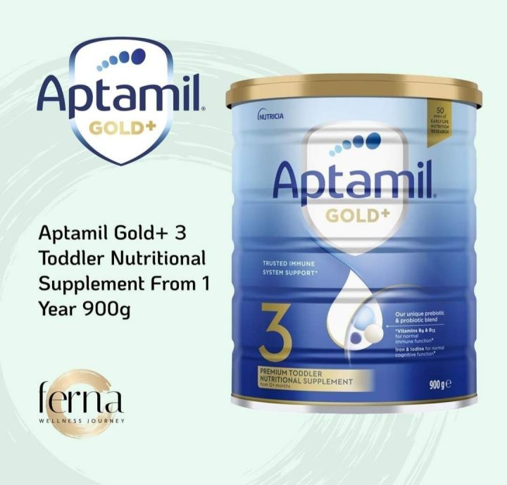 Aptamil Gold+ 3 Toddler Nutritional Supplement From 1 year 900g | Daraz.lk