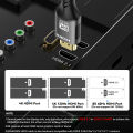 8K HDMI 2.1 Cable 4K@120Hz 8K@60Hz 48Gbps EARC ARC HDCP Ultra High Speed For RTX Video Cable PC Laptop Projector HDTV PS5 1m2m3m.