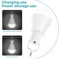 15W LED Solar Bulb Outdoor Ultra Bright Portable Bulbs Waterproof Spotlight Garden Courtyard Corridor Camping Fill Lighting. 