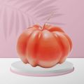 SCENTED PUMPKIN SHAPED CANDLE (01 PC). 