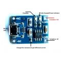 5 Pcs 5V mini TP4056 Lithium Battery Charging Board. Micro USB Charging module for 18650 Cell and 3.7v Cell. 