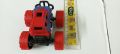Red Monster Truck Friction Power Car 4x4 for Kids. 