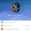 Apple watch series10 first master copy smart watch 46mm look like 100% original bluetooth calls Activity Tracker, Heart Rate Sensor, Smart Notifications, and Call Function. 
