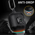 New Rotating Lock Buckle Earphone Protector Case For Buds3 / Buds 3 Pro Case Protective Sleeve Cover With Keyring.