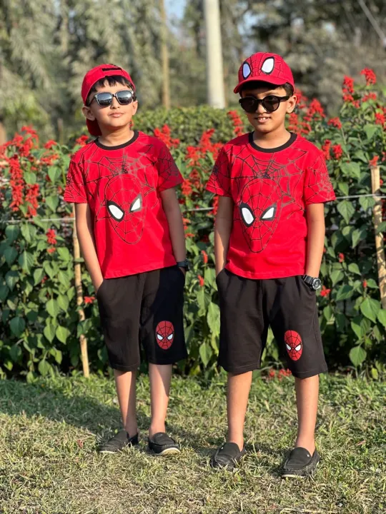 Eid%20Special%20Most%20popular%20Spiderman%20Baby%20Combo%20T-shirt%20,%20Pant%20and%20Cap%20-%20Image%203