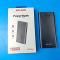 VEN-DENS 10000mAh Power Bank VD-PB041 Fast Charging Portable Charger | Dual USB Output | LED Indicator | Smart Protection | Slim & Lightweight Powerbank for Android, iPhone & All Devices. 