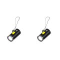 Type-C LED Handheld Strong Light Pocket Keychain Flashlight Mini Flashlight Small Light Outdoor Hiking Camping Accessories.