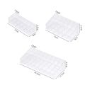 Makeup Organizer Clear Lipstick Storage Box 12/18/36 Grid Lipstick Nail Polish Display Stand Holder Lipstick Case Shelf Storage. 