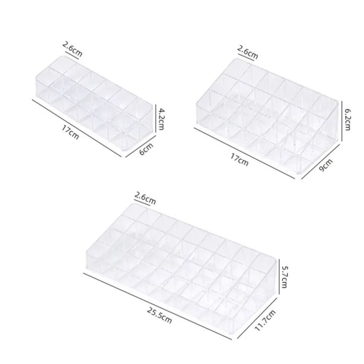 Makeup%20Organizer%20Clear%20Lipstick%20Storage%20Box%2012/18/36%20Grid%20Lipstick%20Nail%20Polish%20Display%20Stand%20Holder%20Lipstick%20Case%20Shelf%20Storage%20-%20Image%207