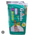 Guddu Premium Small Size Baby Diaper ( 48 Pcs) With Big Elastic Waistband. 
