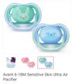 Philips Avent 6-18 month Ultra Air Pacifier
for sensitive skin of baby. 